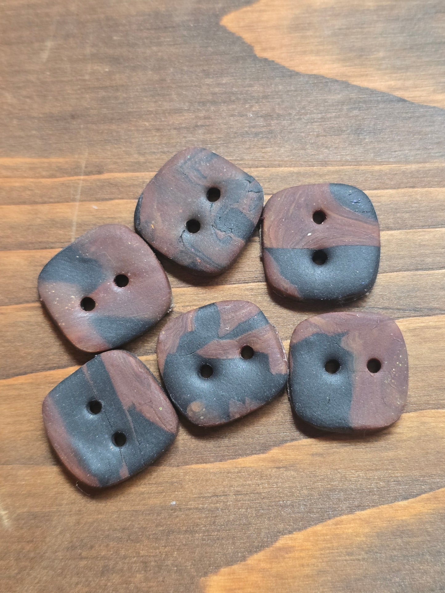 Black and Brown Marble Squares