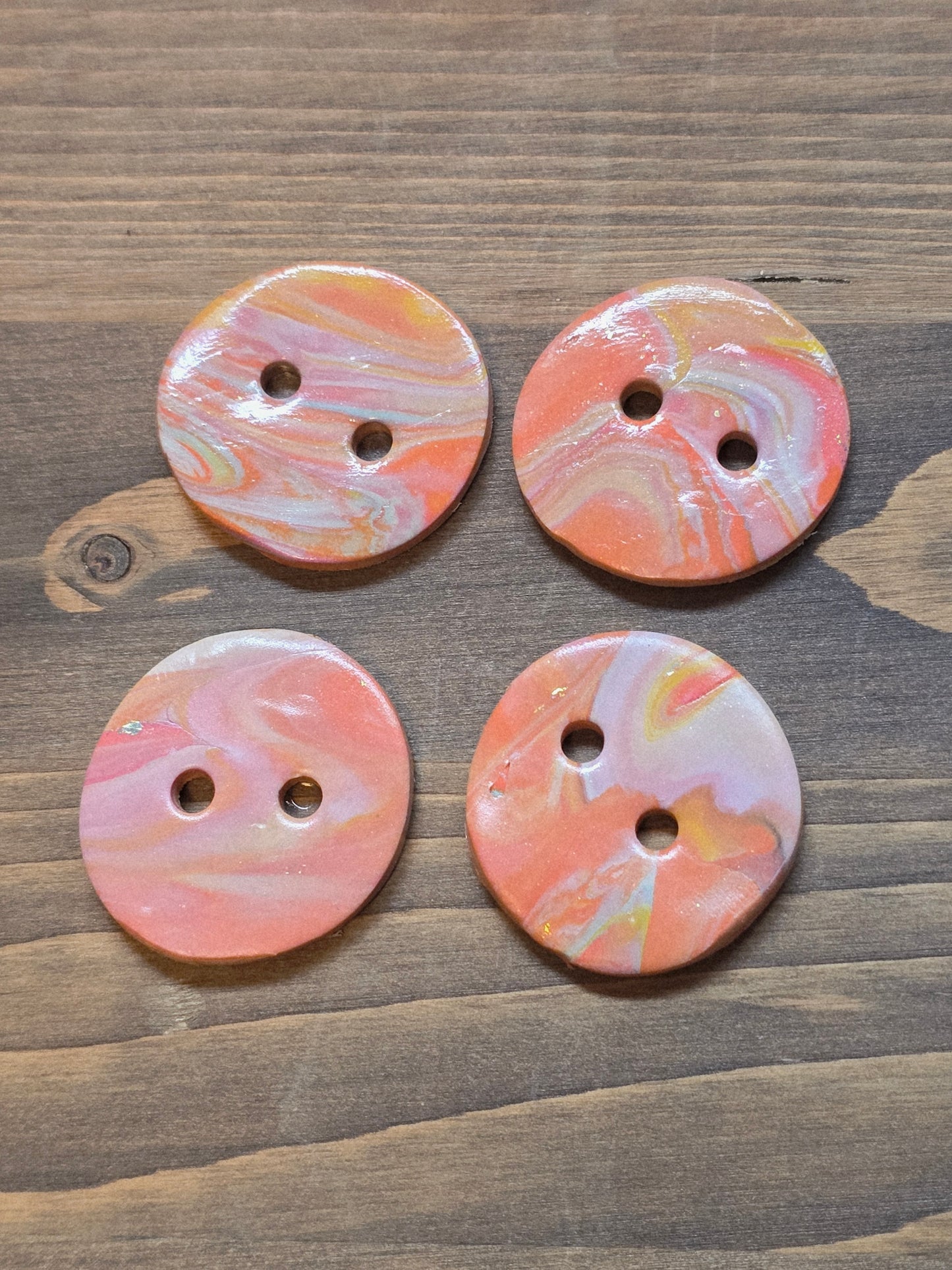 Orange Sherbert Round Large