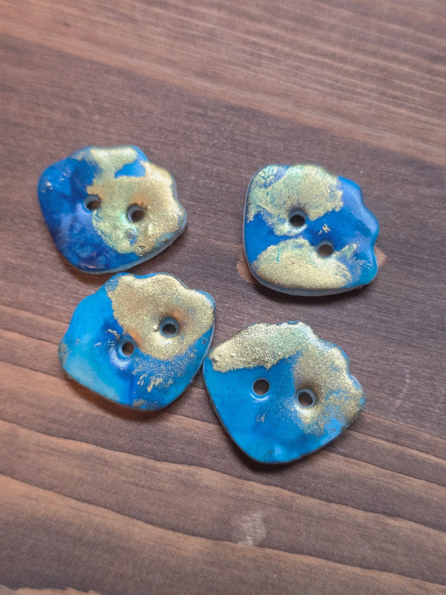 Blue and Gold Shells