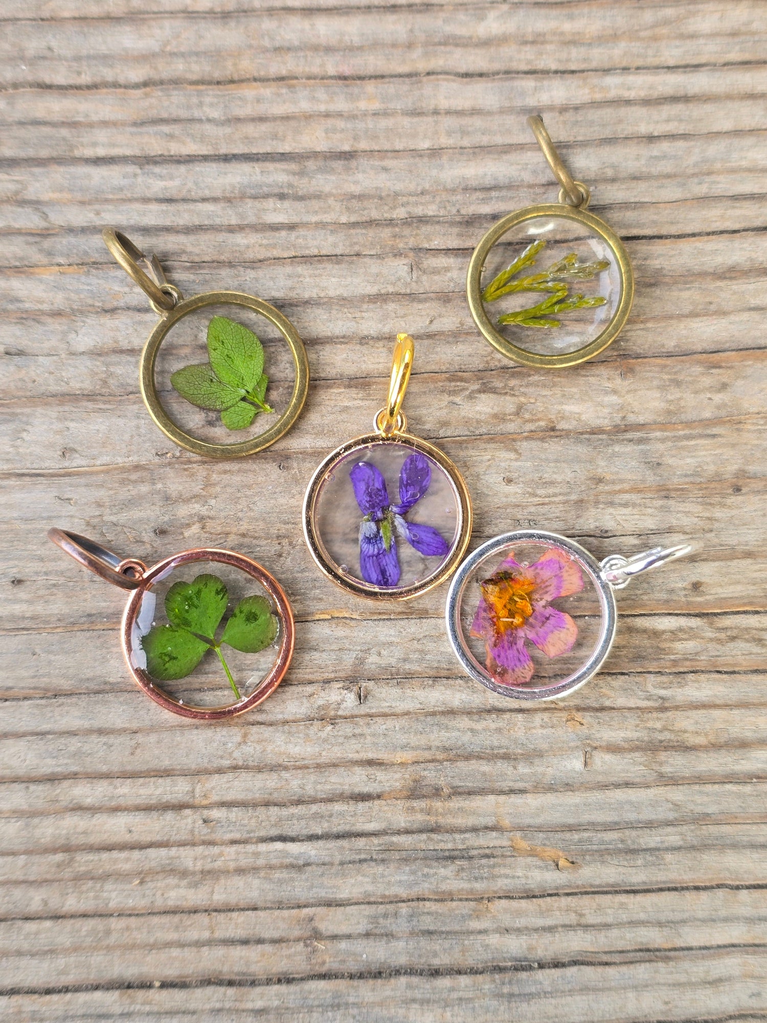 Botanical Stitch Markers