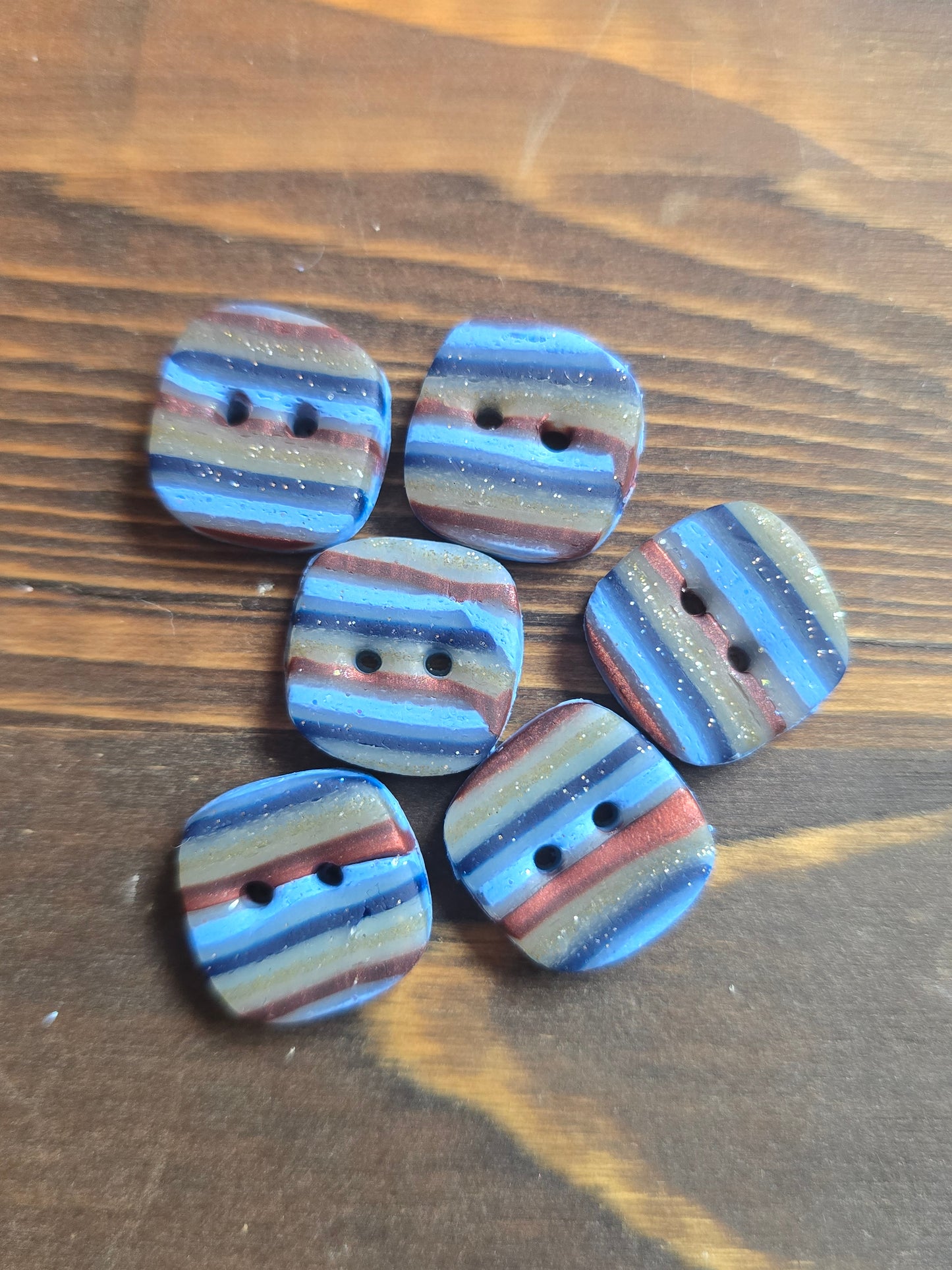 Glitter Stripes
