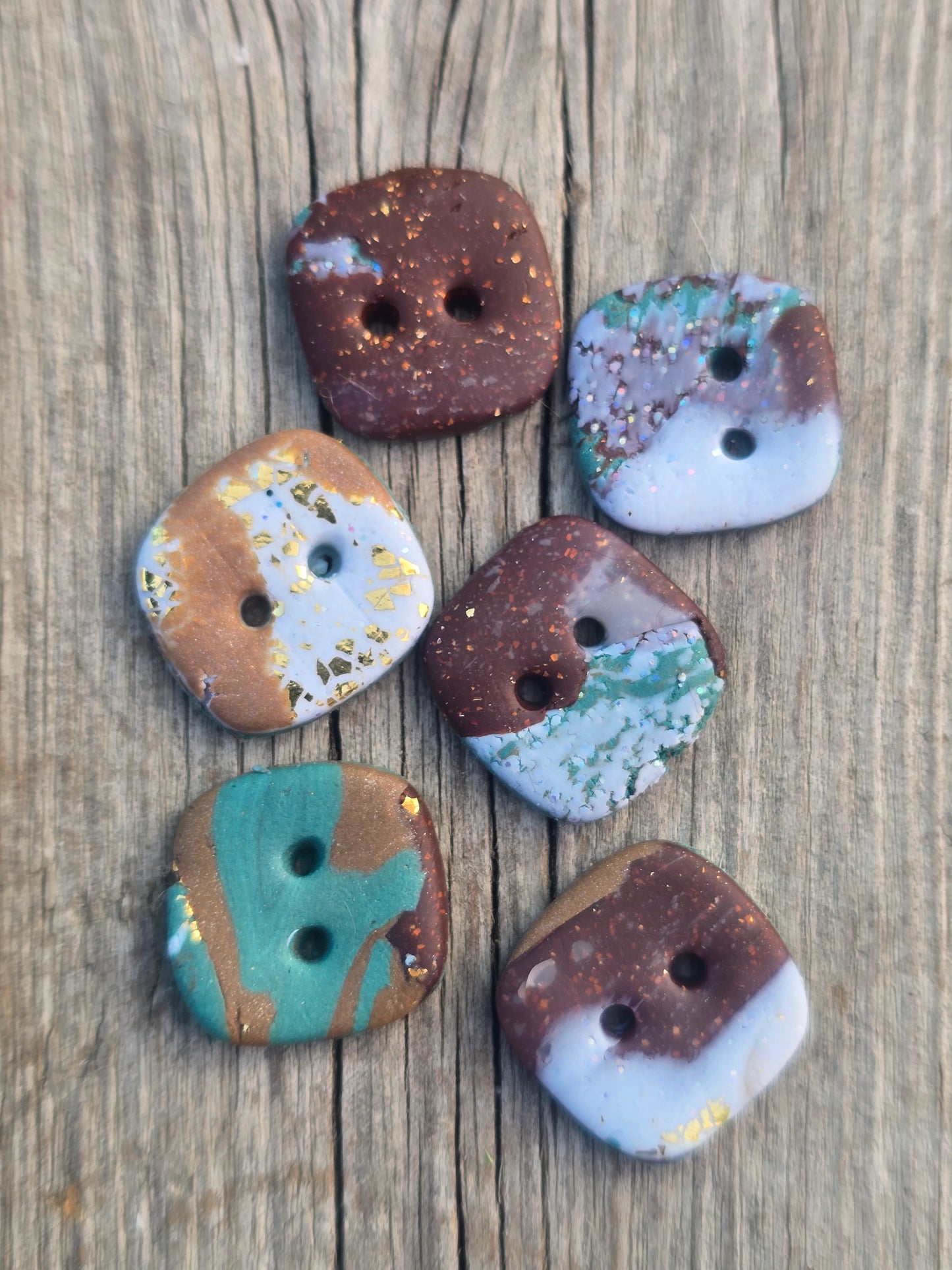 Glitzy Small Squares