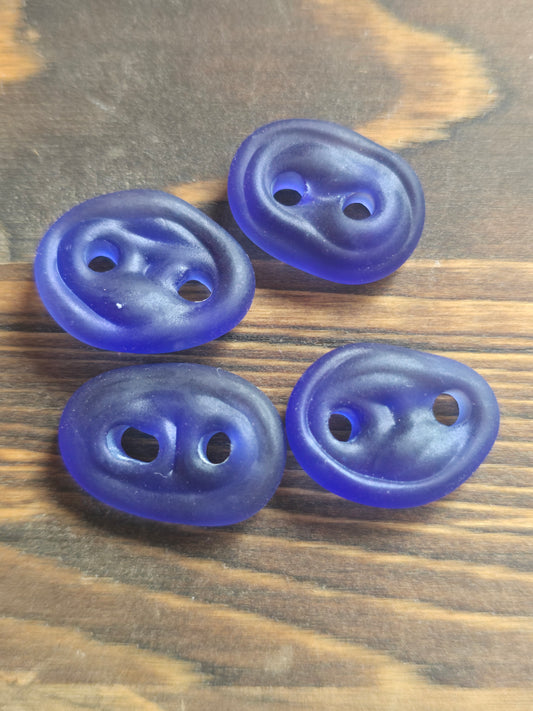 Deep Purple Sea Glass