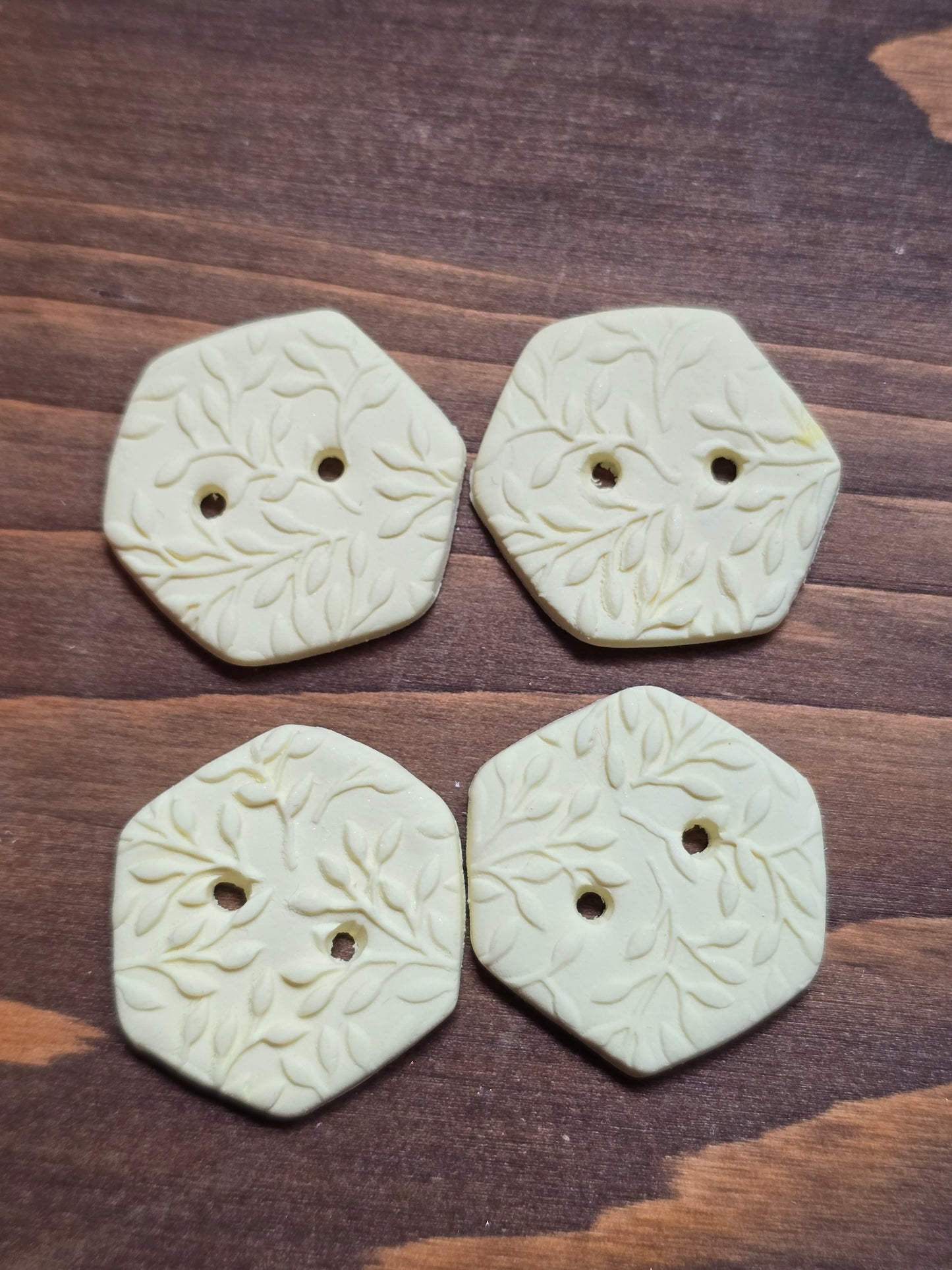 Spring Yellow Hexagons