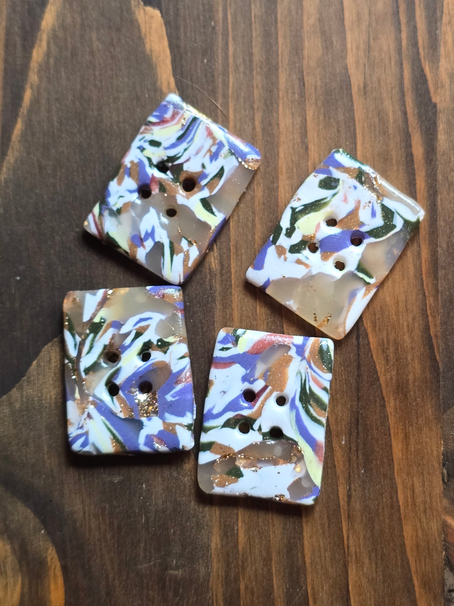 Spring Crown Marble Rectangles