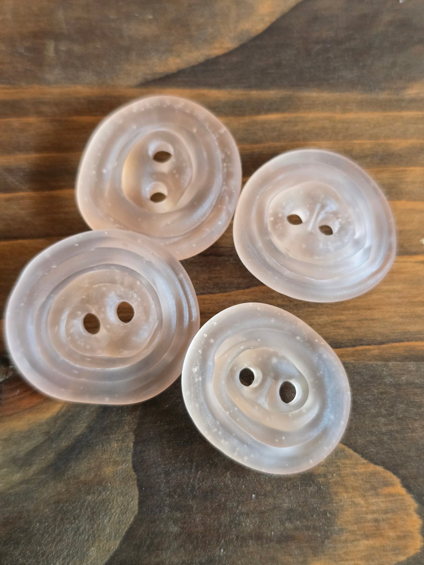 Pale Peach Sea Glass