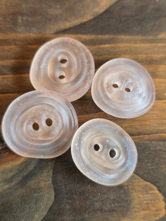 Pale Peach Sea Glass