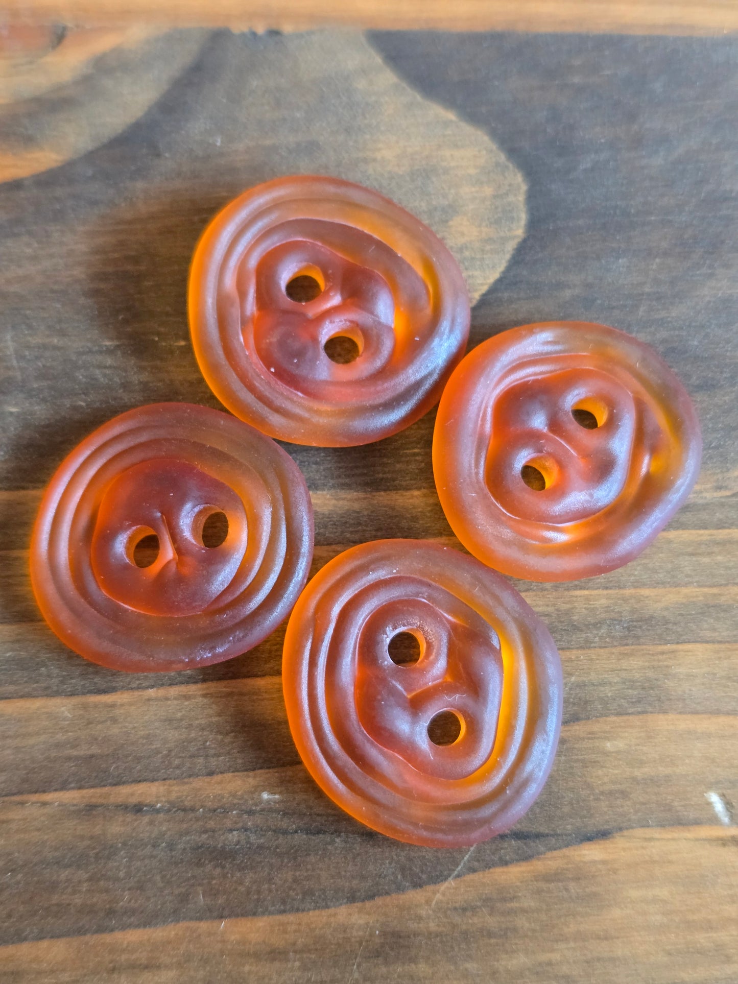 Dark Amber Sea Glass