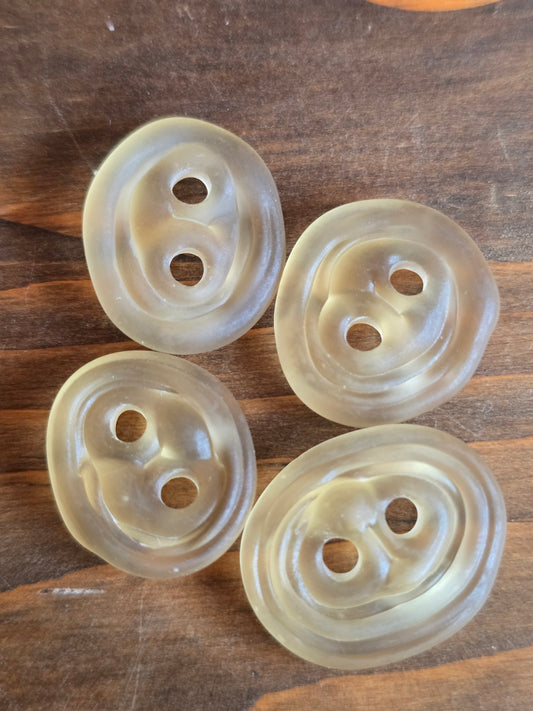 Pale Amber Sea Glass