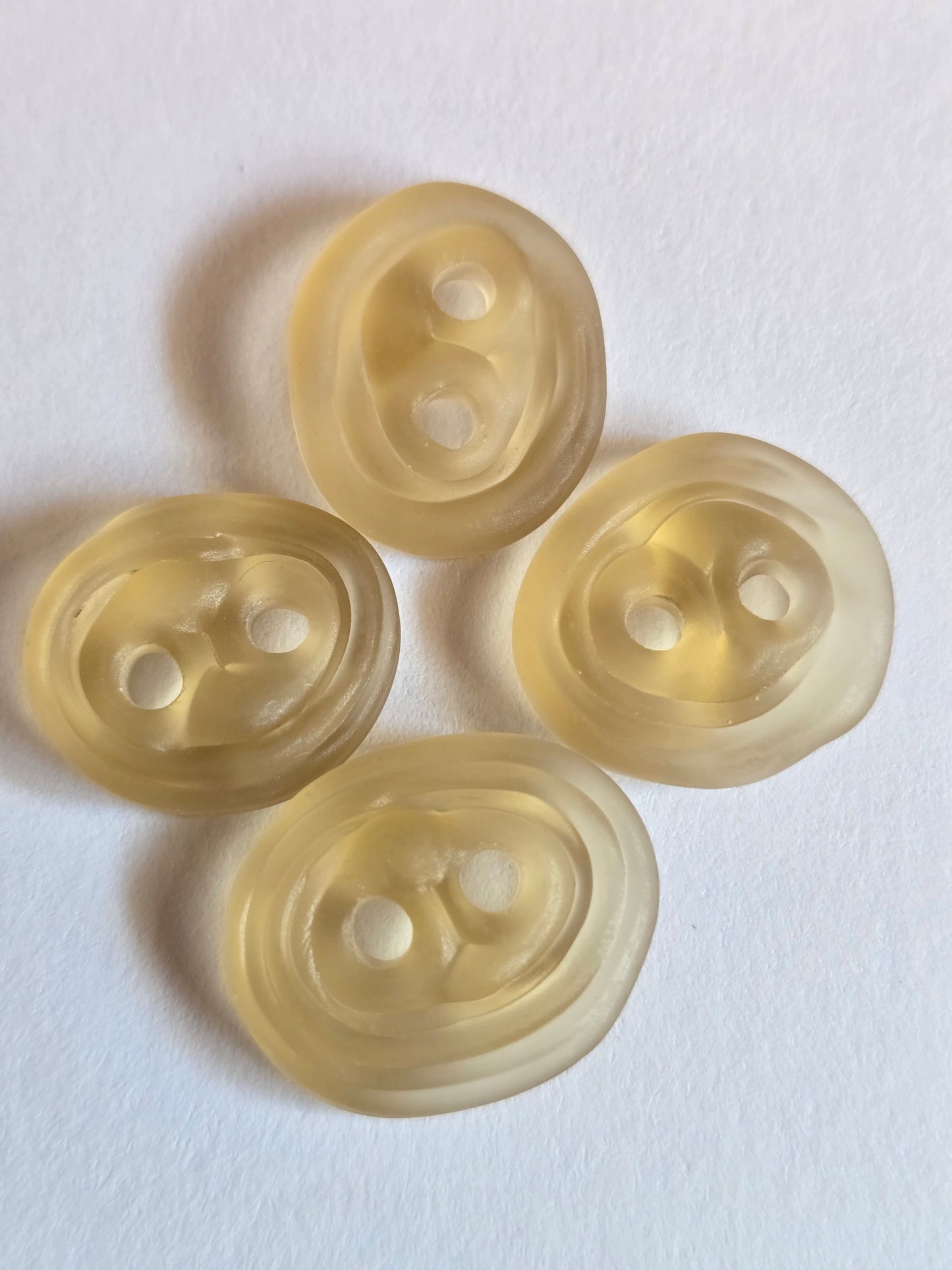 Pale Amber Sea Glass