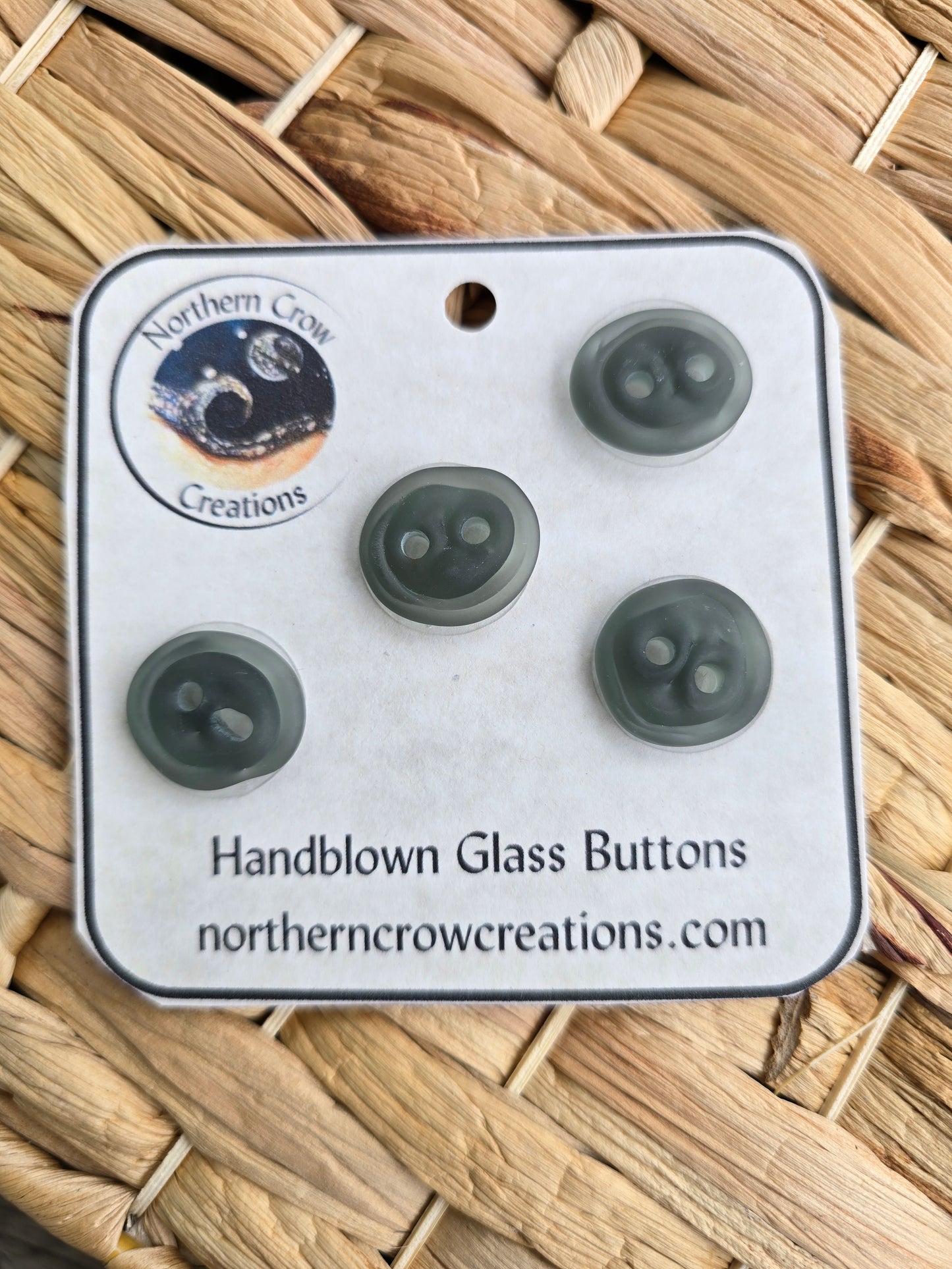 Dark Grey Sea Glass