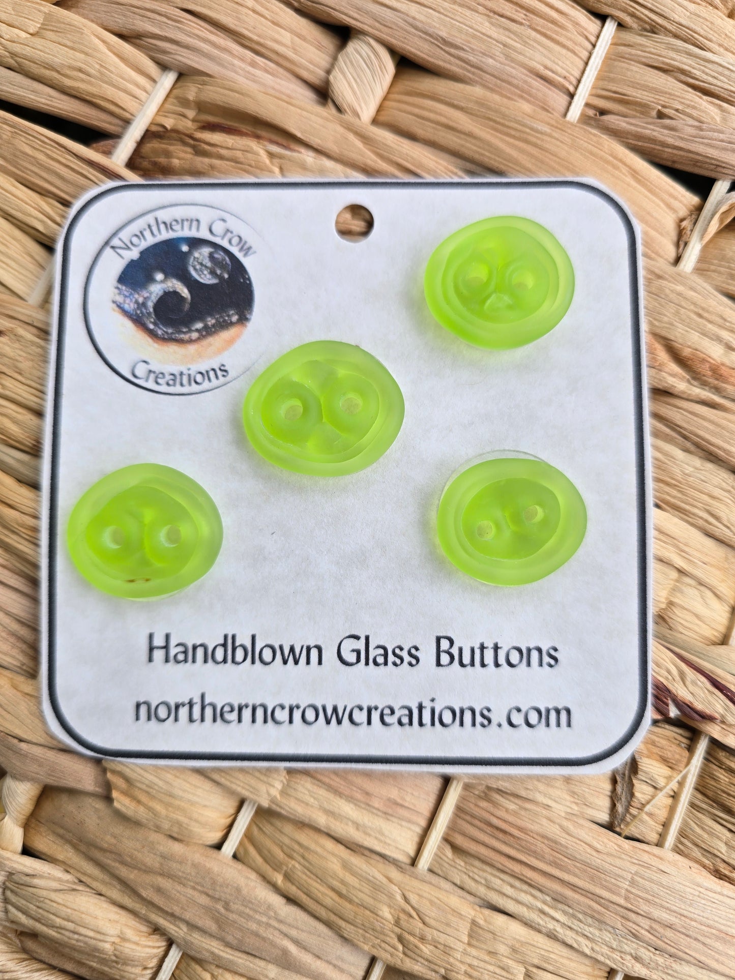 Lime Sea Glass