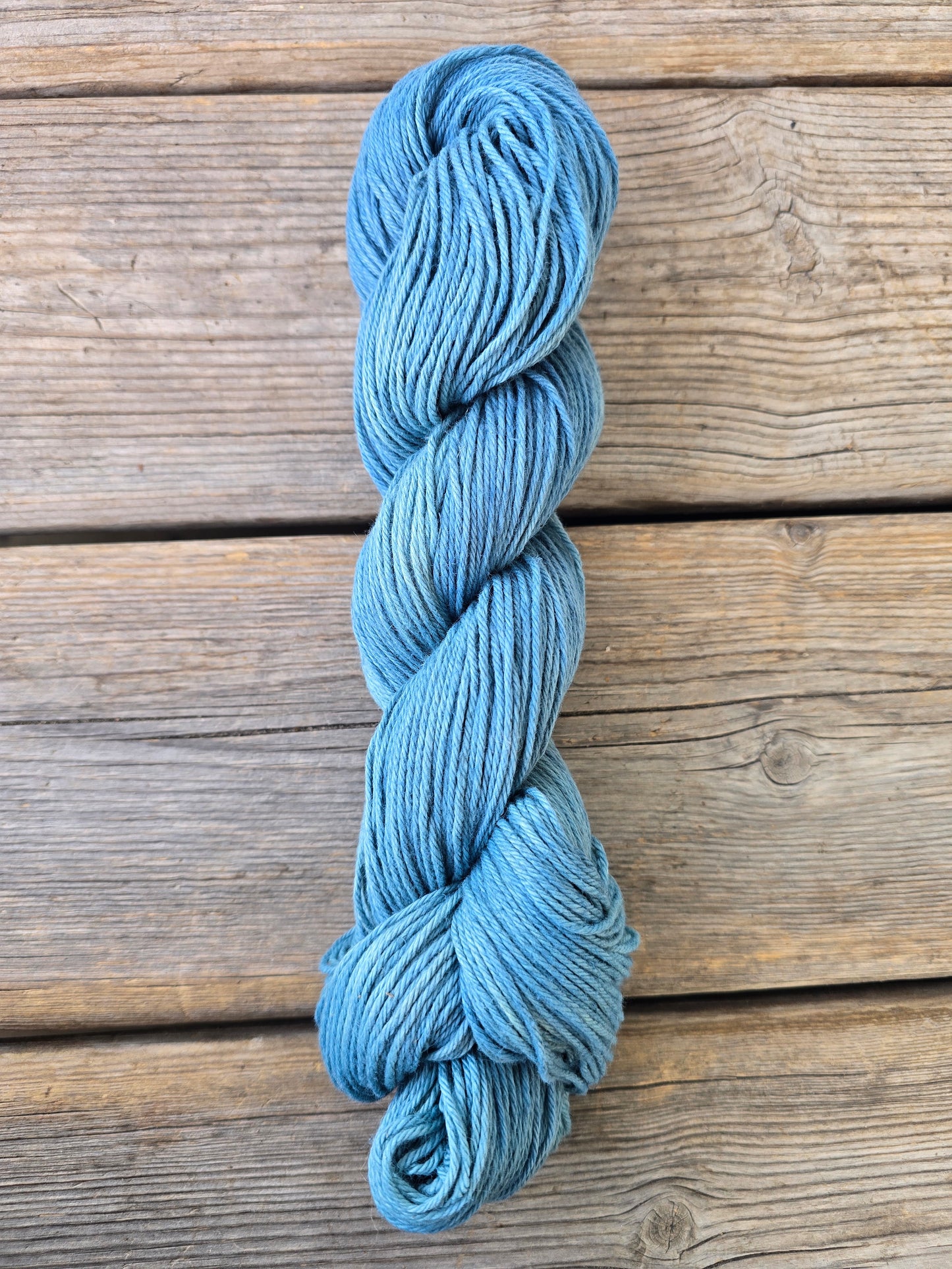 Dusty Blue Cotton/Linen DK