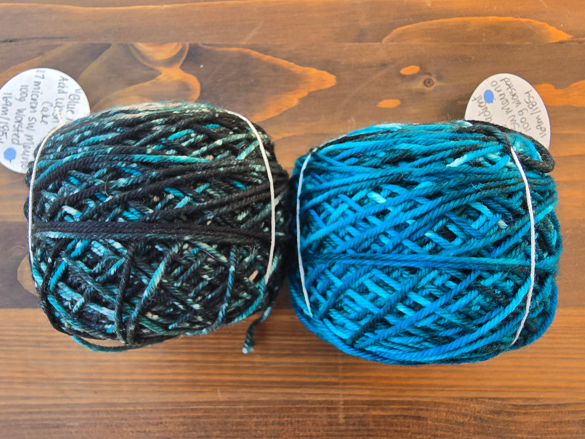 Acid Wash Gradient Cakes
