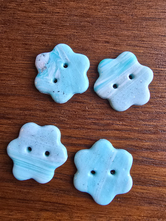 Pale Blue Flowers
