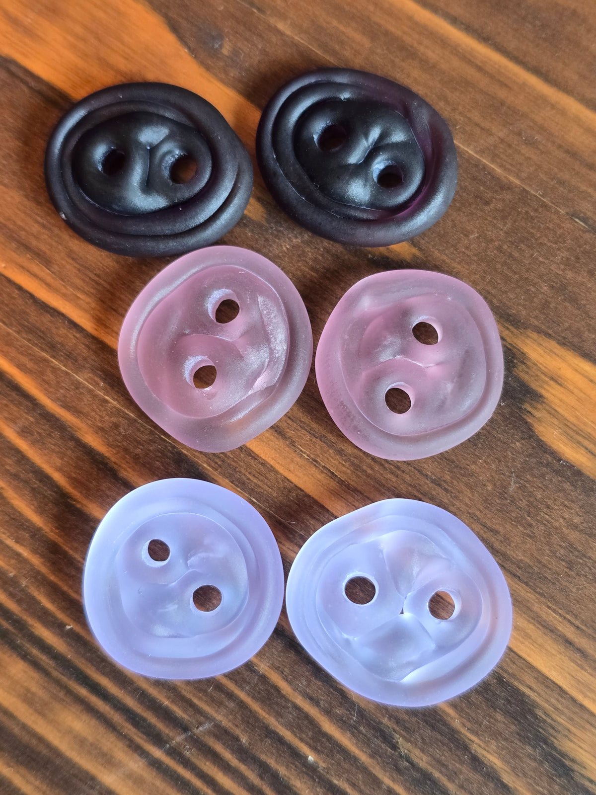 Purple Ombre Sea Glass